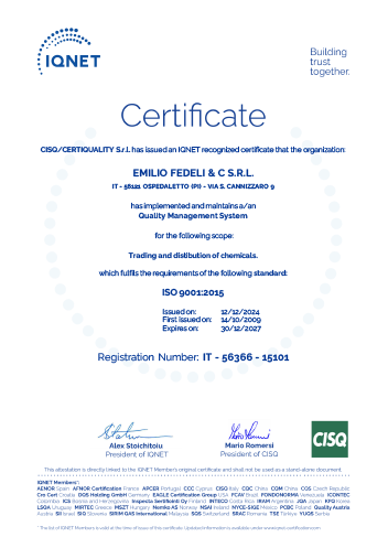 Certificazione IQNet