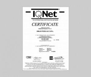 certifcazione iqnet